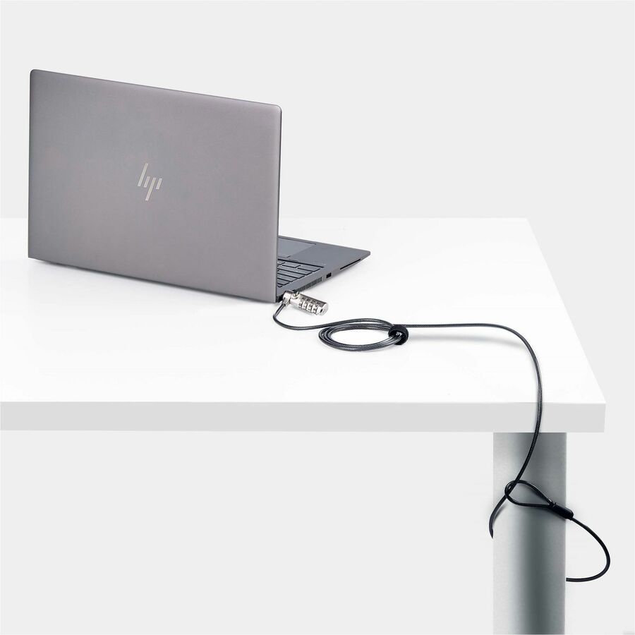 StarTech.com Slim Lock Nano Slot Compatible, 6.6ft (2m) Combination Locking Cable, Desk Anti-Theft Security For Laptop/Notebook Computer StarTech.com Slim Lock Nano Slot Compatible, 6.6ft (2m) Combination Locking Cable, Desk Anti-Theft Security For Laptop/Notebook Computer